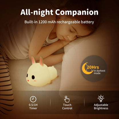 Squishees Rabbit Night Light