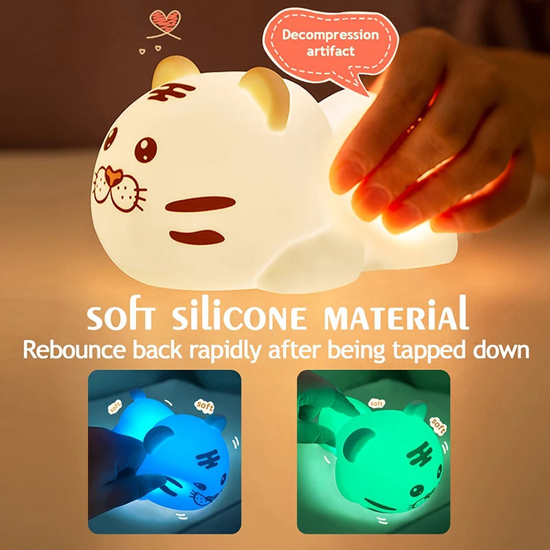 Squishees Tige night light