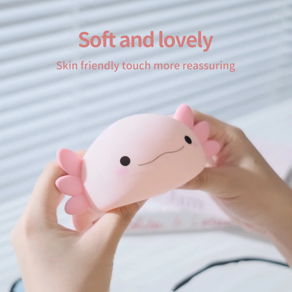 Squishees Cute Axolotl Lamp