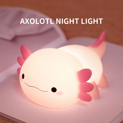 Squishees Cute Axolotl Lamp