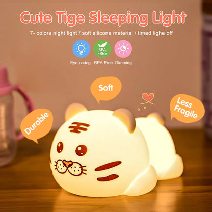 Squishees Tige night light